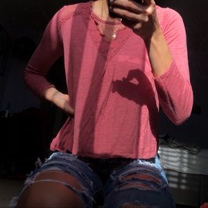 lace long sleeve top